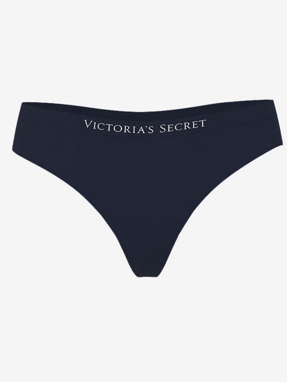 Victoria’s Secret Seamless Thong Panty- Noir Navy Size XL